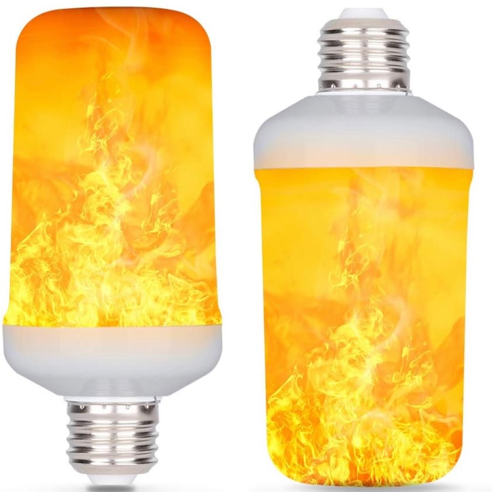 2 Pack LED Flame Effect Light Bulb
